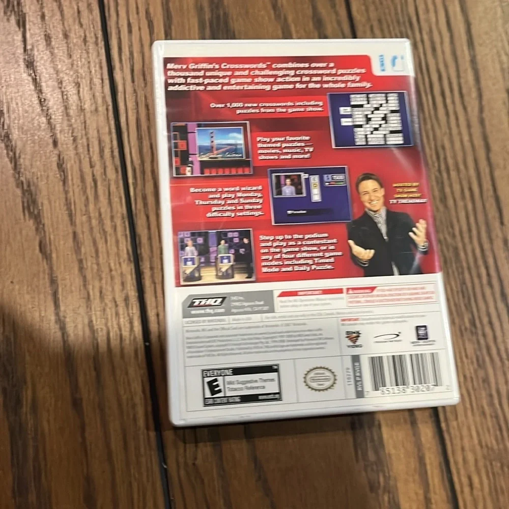 HQ Merv Griffin's Crosswords for Wii - White